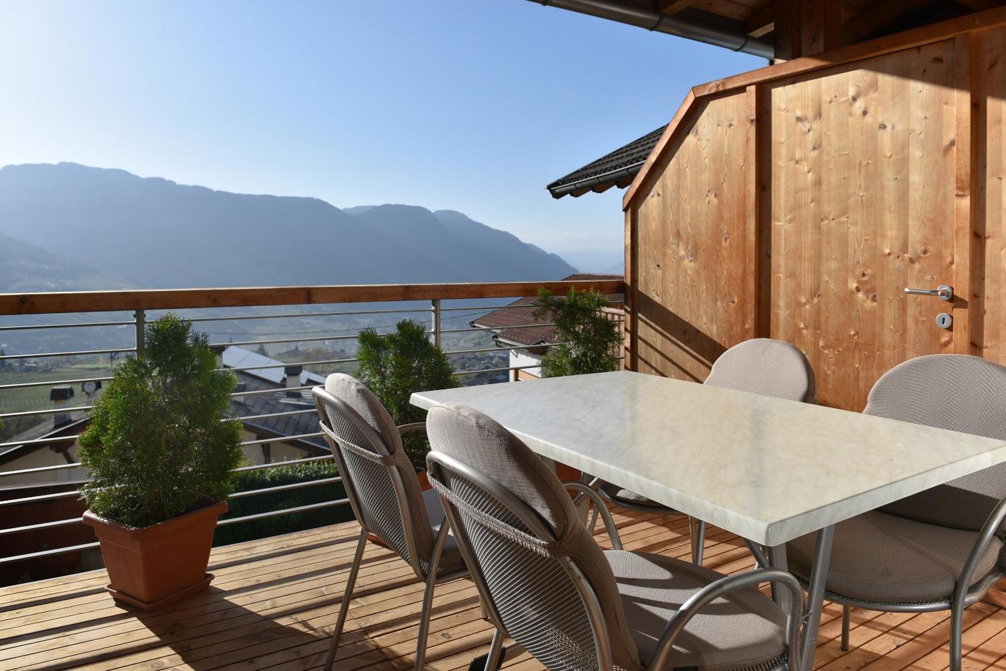 Haus Rosengarten Tirolo Bagian luar foto