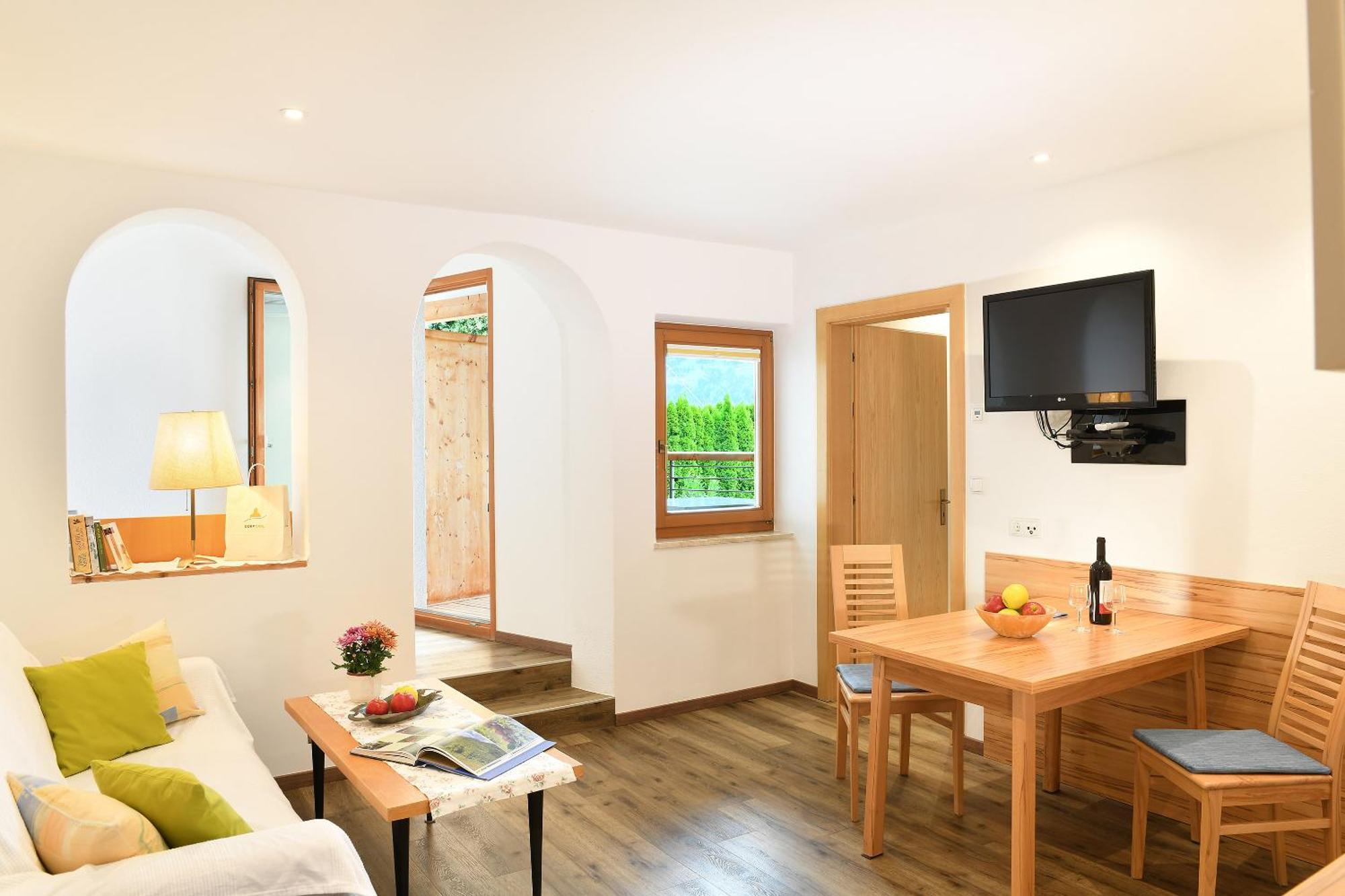 Haus Rosengarten Tirolo Bagian luar foto