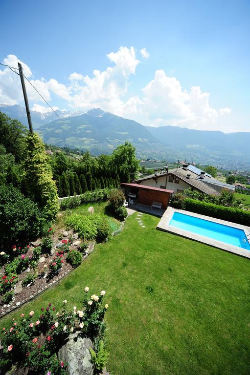 Haus Rosengarten Tirolo Bagian luar foto